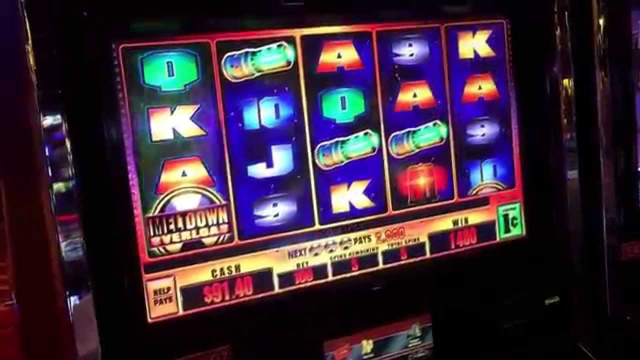 meltdown slot machine videos